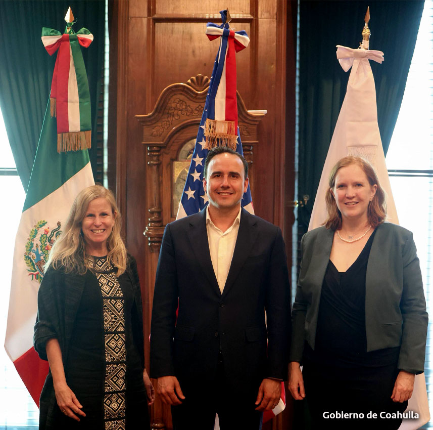 Coahuila Refuerza Lazos Estratégicos con Estados Unidos