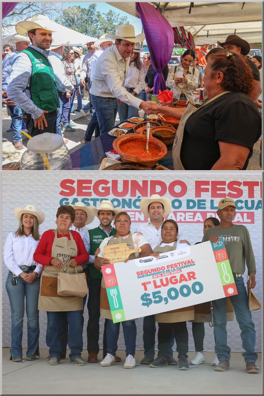 Realizan Segundo Festival Gastronómico Rural