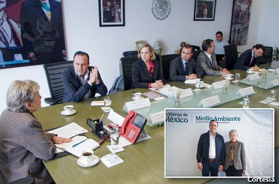 Coordinación de Manolo Jiménez y Semarnat por la sustentabilidad de Coahuila