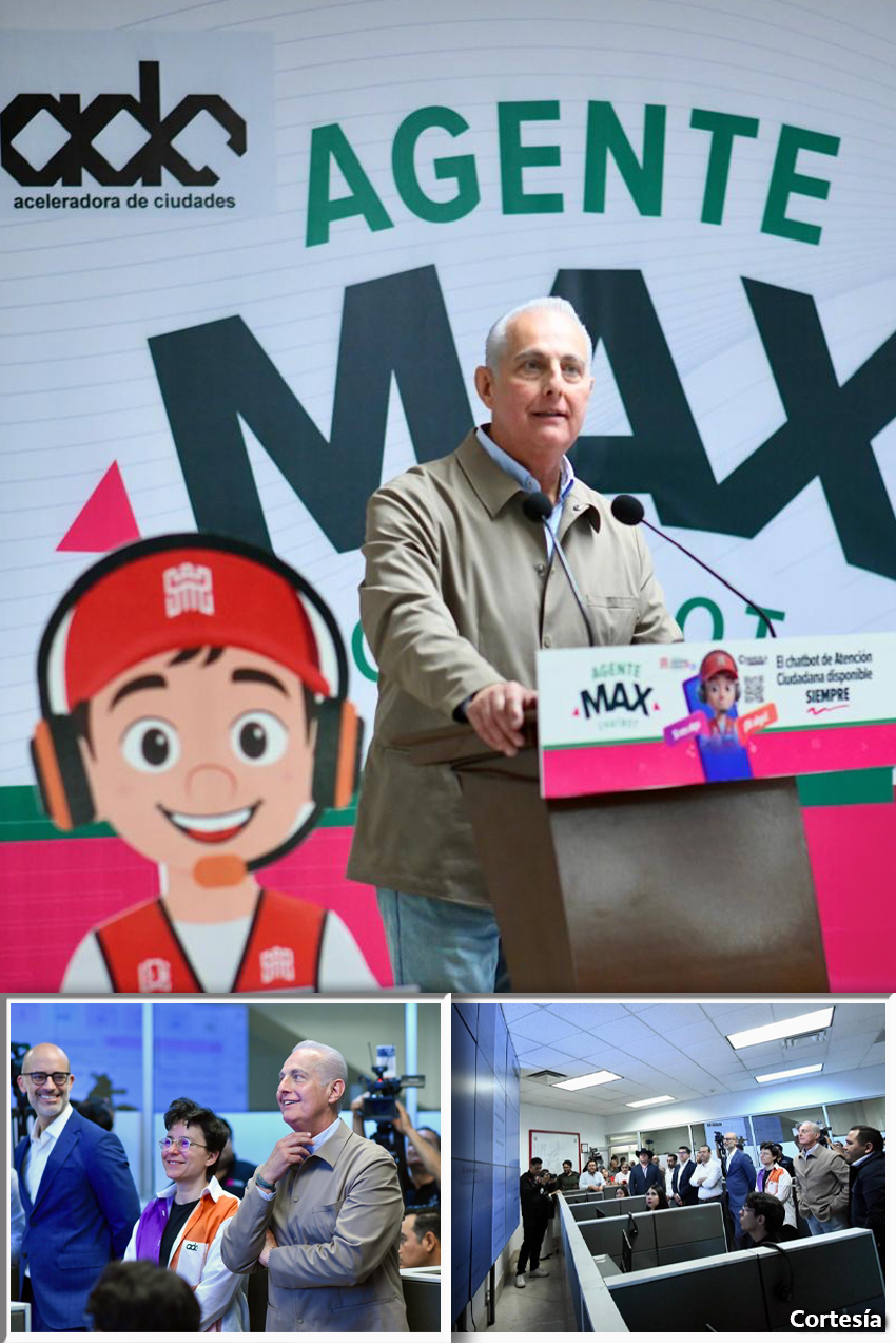 Román Alberto Cepeda González presenta al Agente Max
