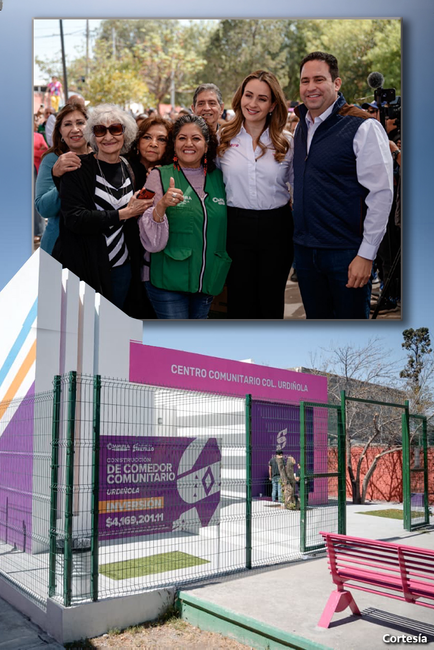 Inauguración del Centro Comunitario Urdiñola en Saltillo