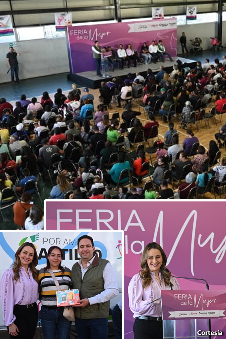 Fortalecimiento integral a través de la Feria de la Mujer en Saltillo