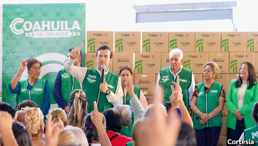 Apoyo alimentario llega a miles de hogares en Saltillo con el programa Despensón