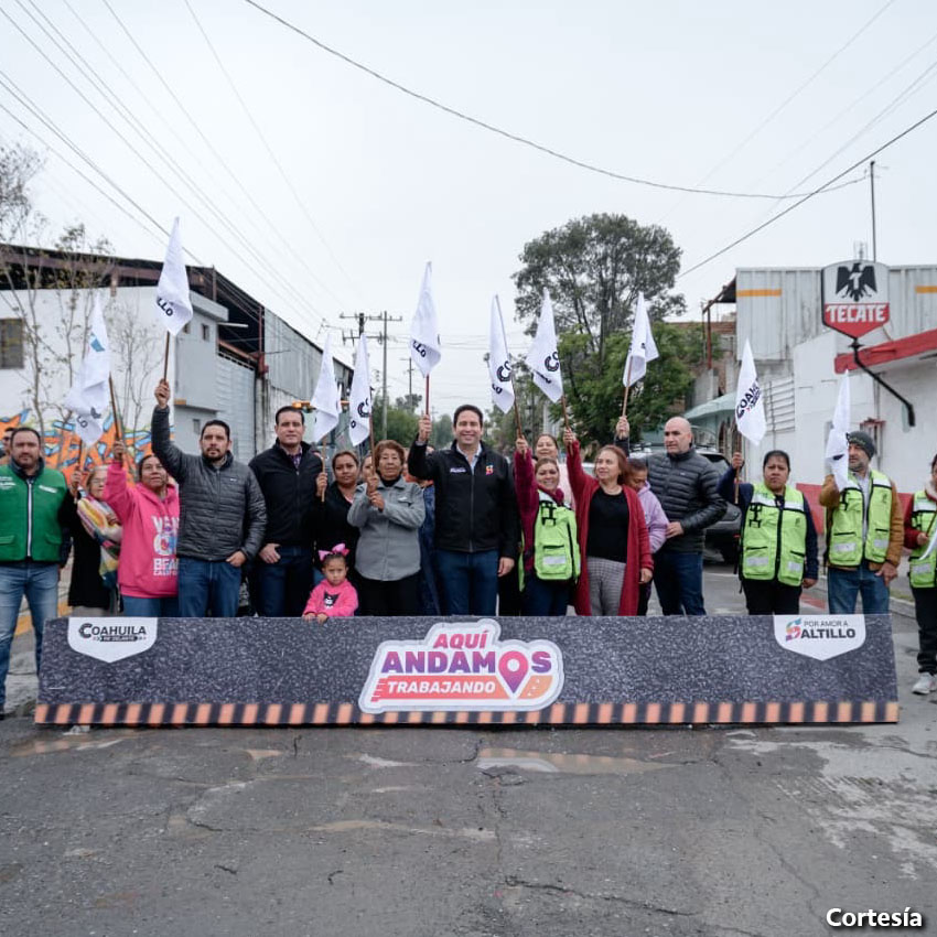 Inversión conjunta de 300 millones de pesos en infraestructura social para Saltillo