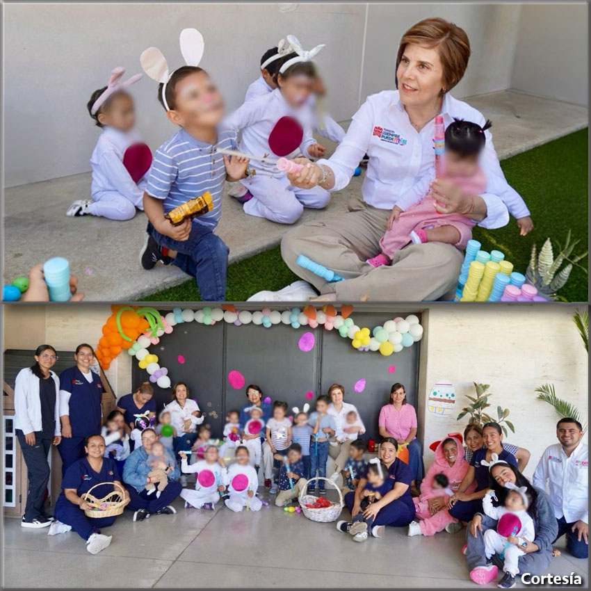 Celebran vacaciones de Pascua con alegría y convivencia en Casa Nana