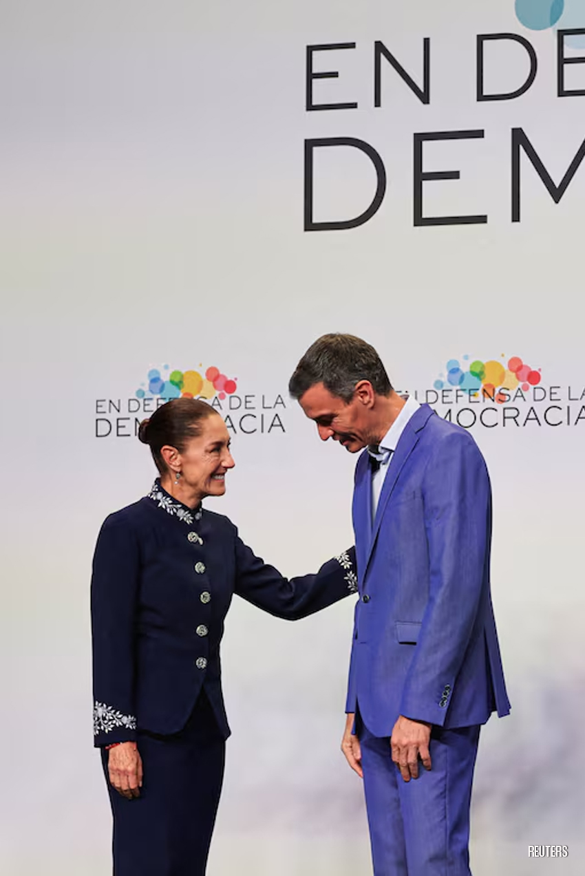 México restablece lazos con España en la primera visita presidencial en ocho años.