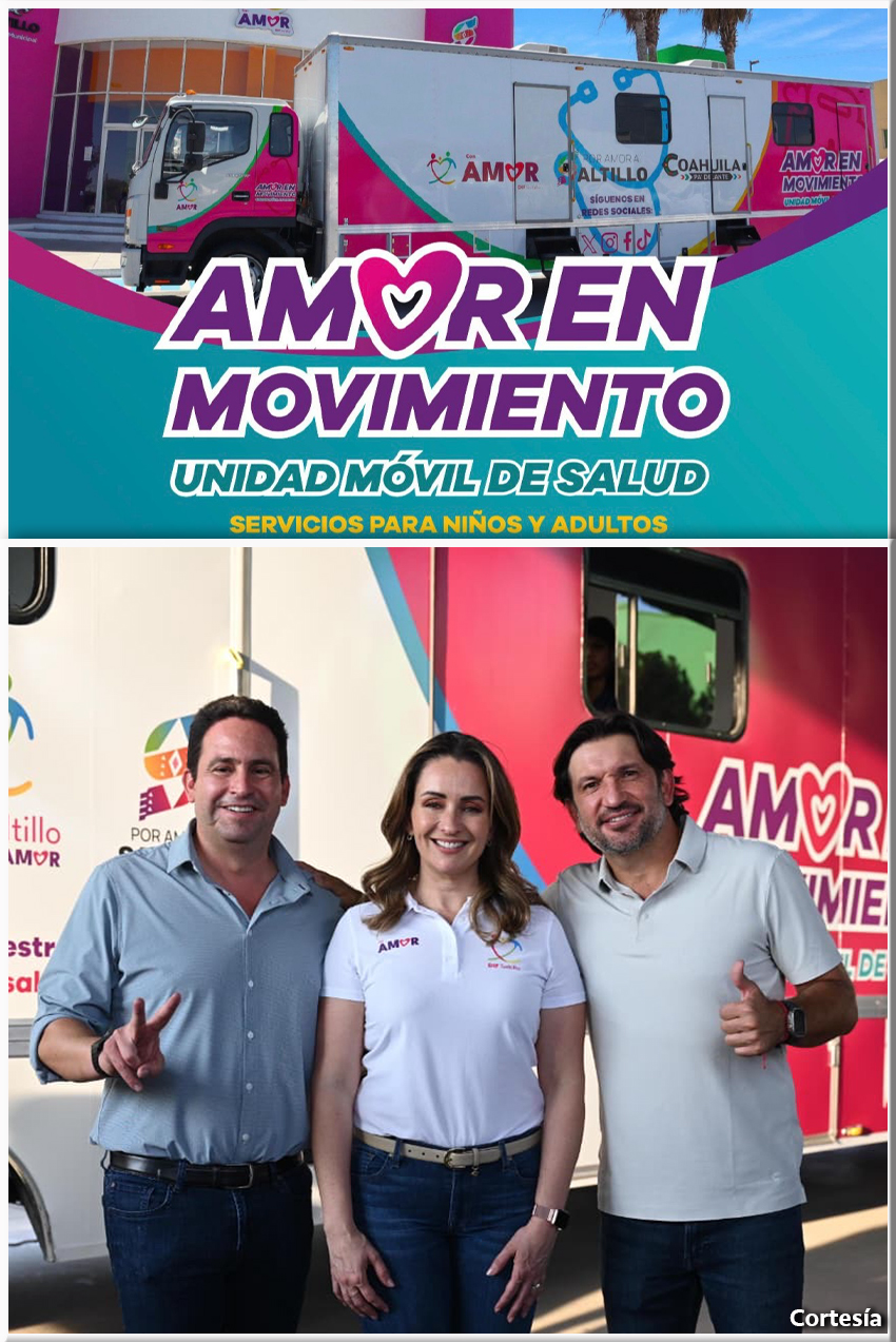 Relanzan Javier y Luly “Amor en Movimiento”; suman escáner mamario y baumanómetros