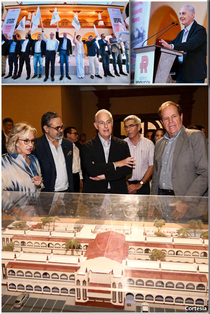 Román Alberto Cepeda inicia la construcción del emblemático Distrito Revolución