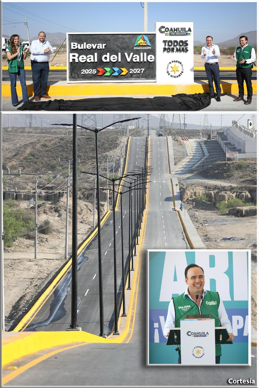 Infraestructura vial estratégica en Ramos Arizpe