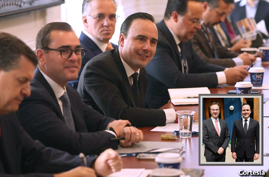 Fortalece Manolo Jiménez alianzas económicas en Washington