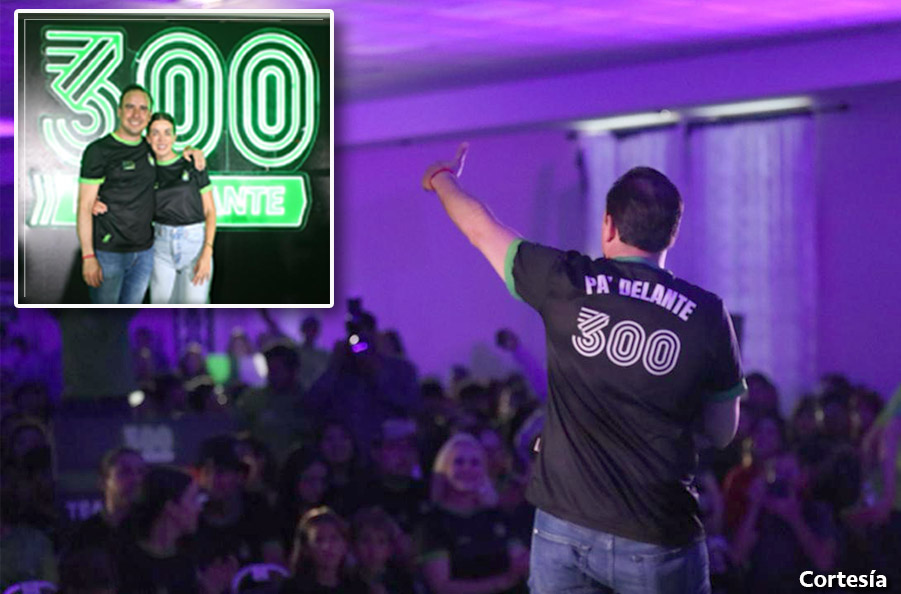 Manolo Jiménez clausura «300 Pa’delante»