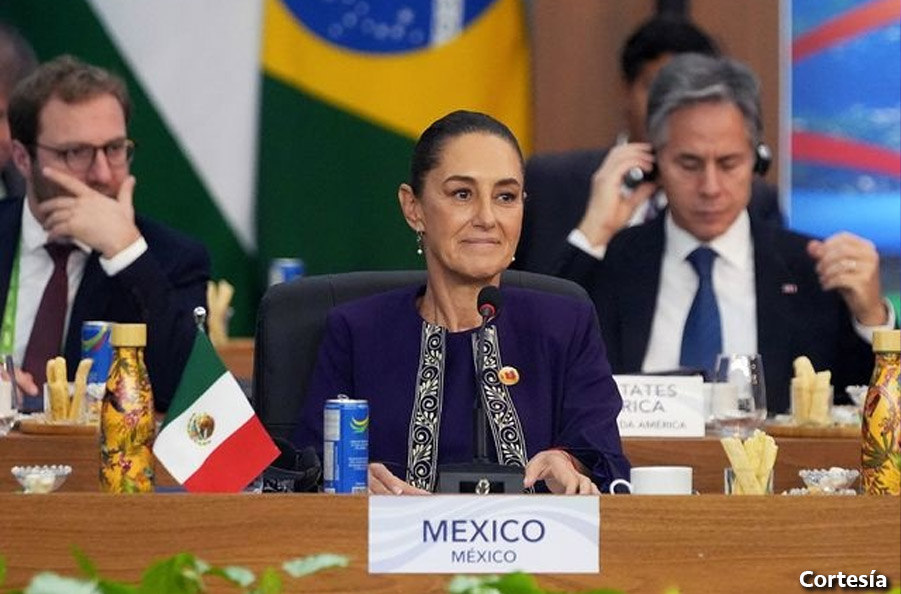 Claudia Sheinbaum propone plan de reforestación mundial
