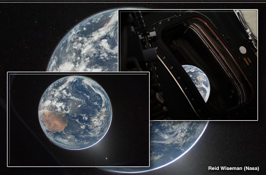 Primeras fotos desde Artemis 2