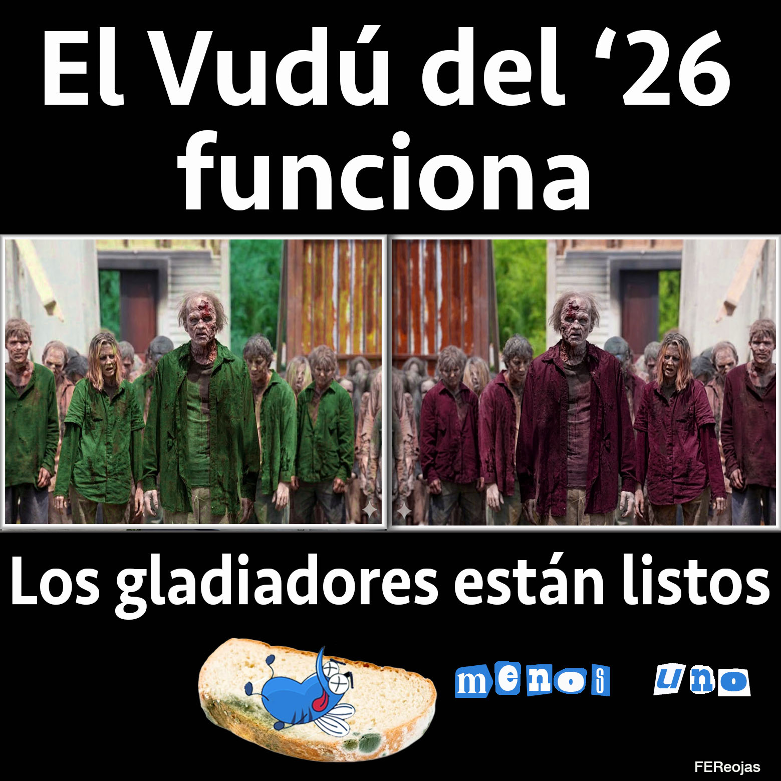 Los candidatos caminan, ya están en la batalla… todos menos los celestes que siguen en cuidados intensivos, ahí que sigan para que no estorben.