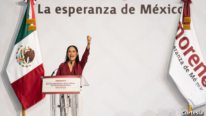 Ariadna Montiel asume la presidencia nacional de Morena con compromiso de honestidad