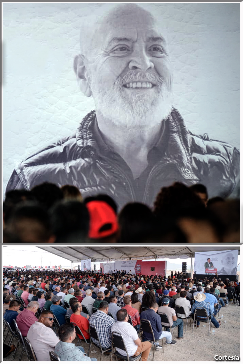 Nueva nomenclatura en zona industrial de Derramadero: “Bulevar Hugo Guillermo Díaz Covarrubias”.