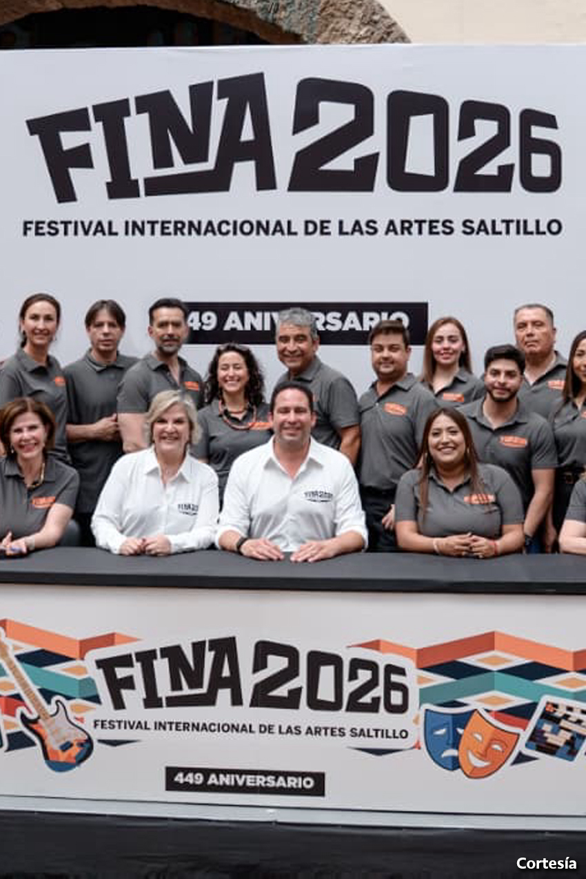Javier Díaz González presenta el Festival Internacional de las Artes Saltillo FINA 2026