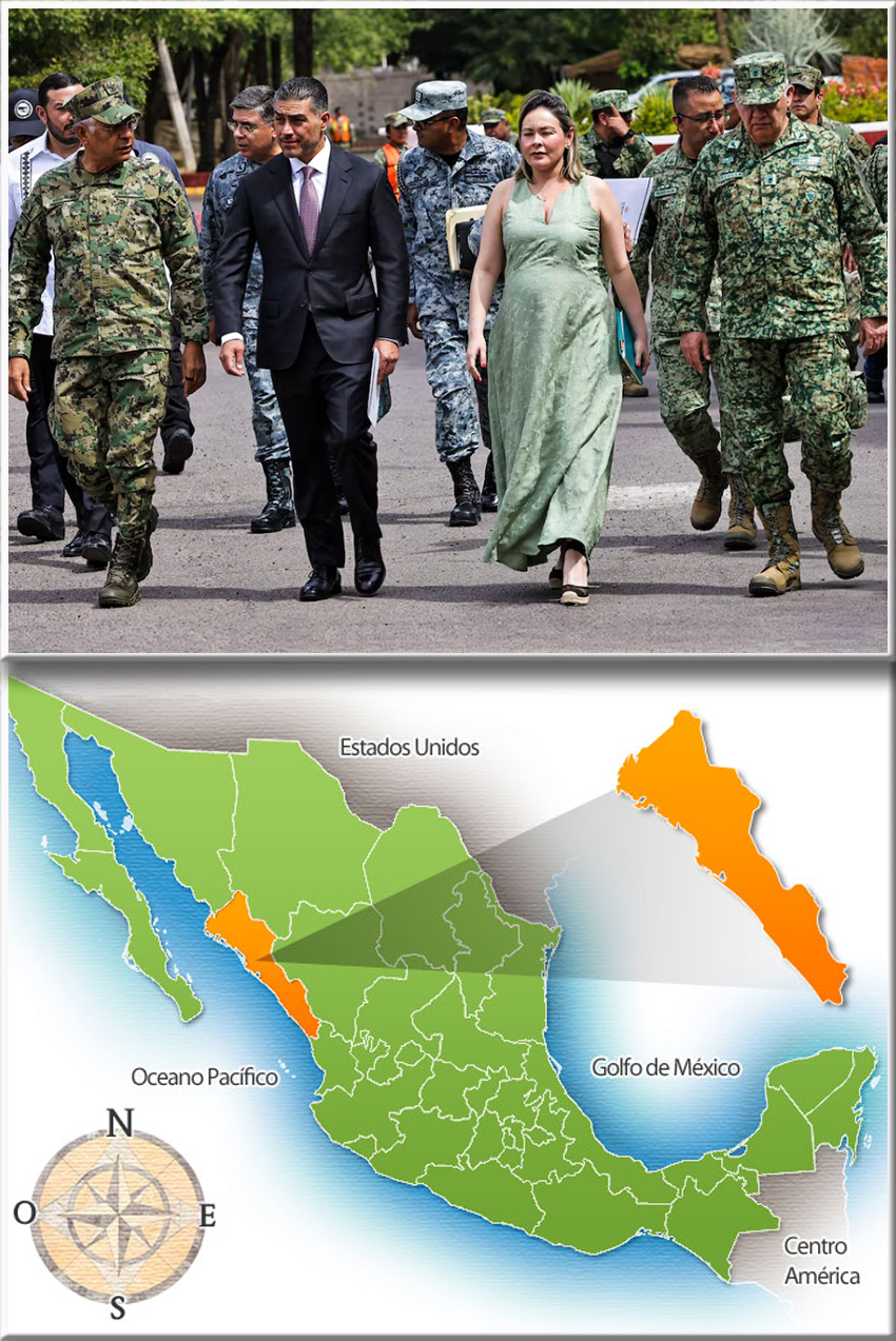Gabinete de Seguridad Nacional refuerza coordinación institucional en Sinaloa