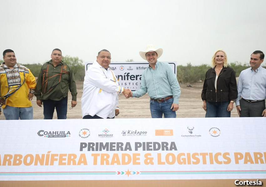 Inicia Manolo Jiménez construcción de parque industrial en la Región Carbonífera
