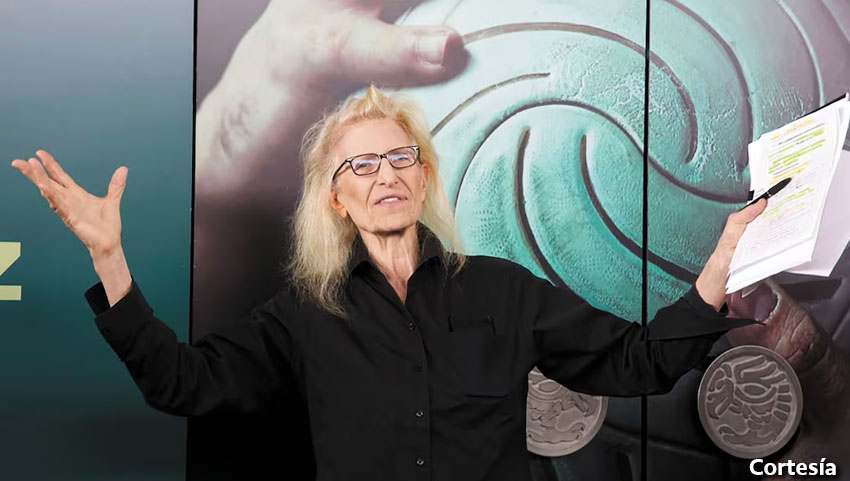 Llega la fotógrafa Annie Leibovitz al Museo Nacional de Antropología