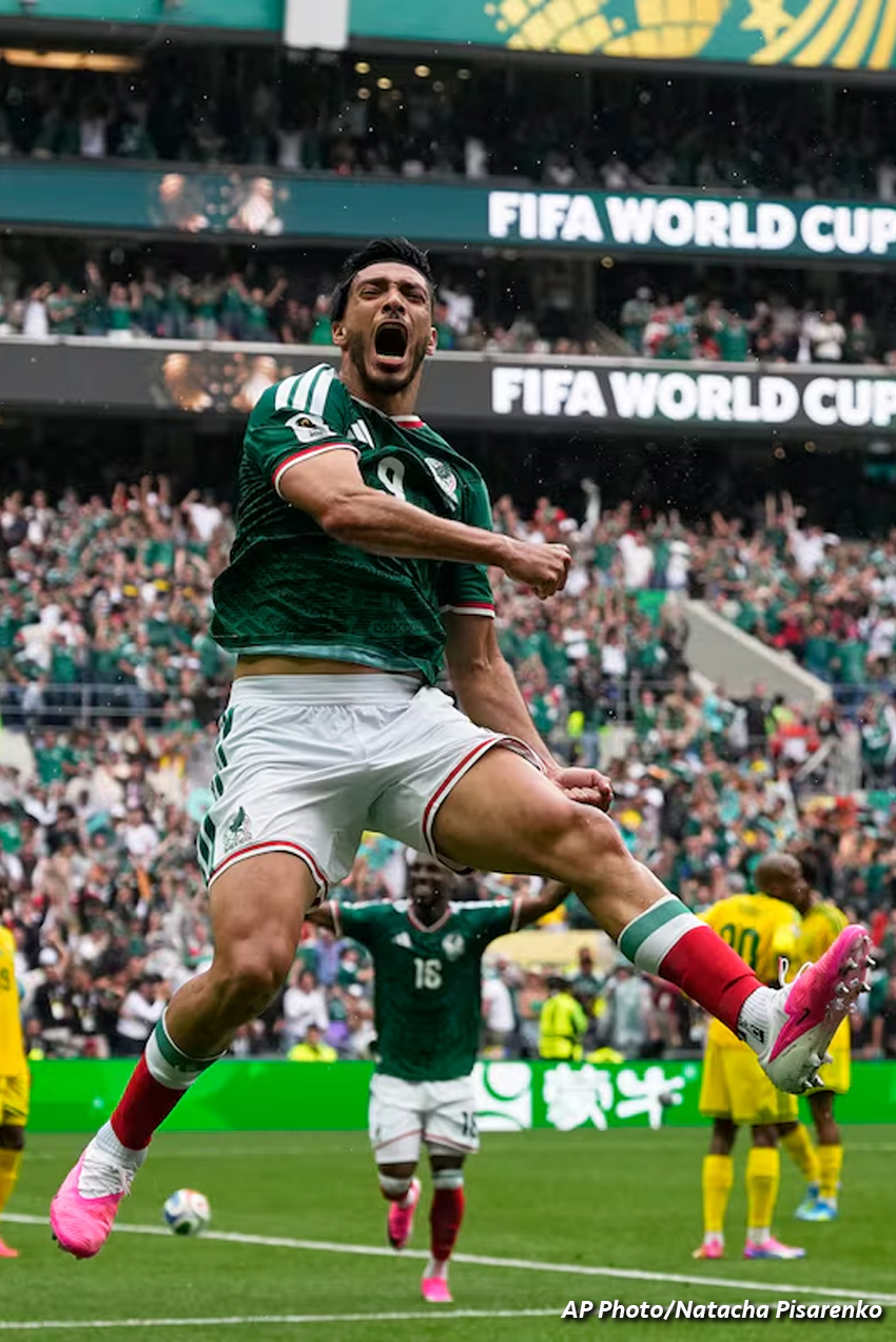 México ha inaugurado el Mundial con un triunfo.