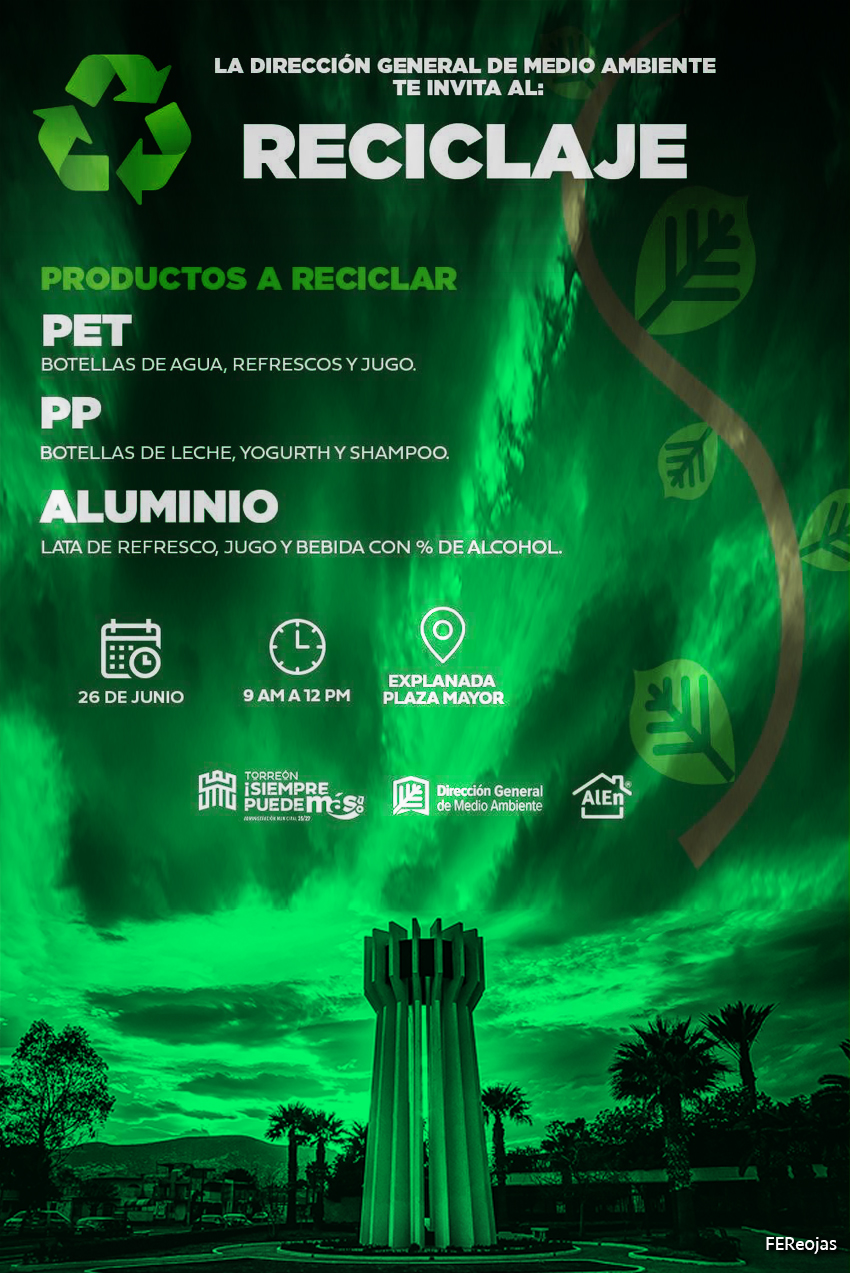 Torreón recolecta 459.5 Kg. en la “Campaña de intercambio de residuos”