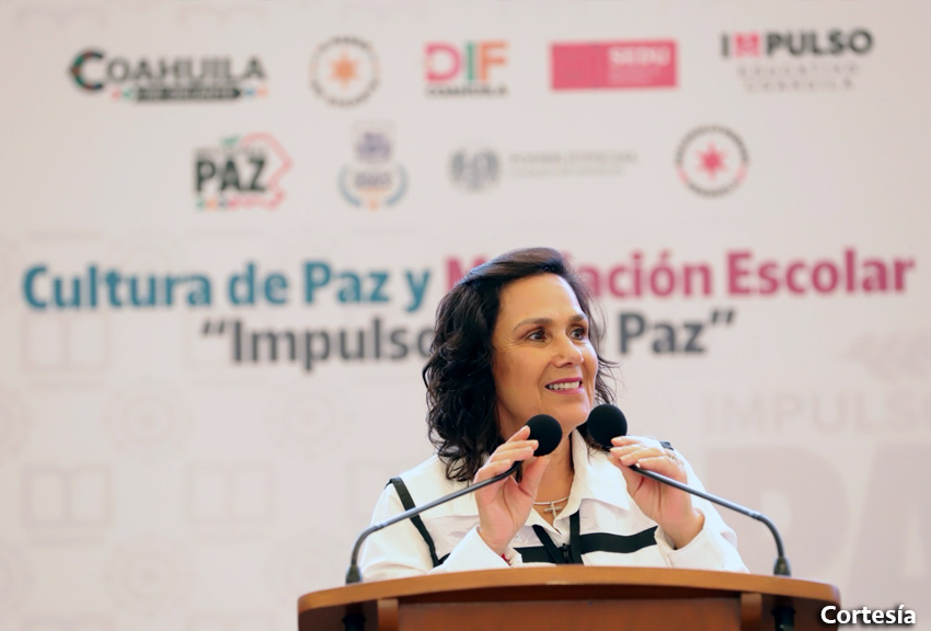 IMPULSA DIF COAHUILA LA CONSTRUCCIÓN DE ENTORNOS ESCOLARES MÁS SEGUROS Y PACÍFICOS
