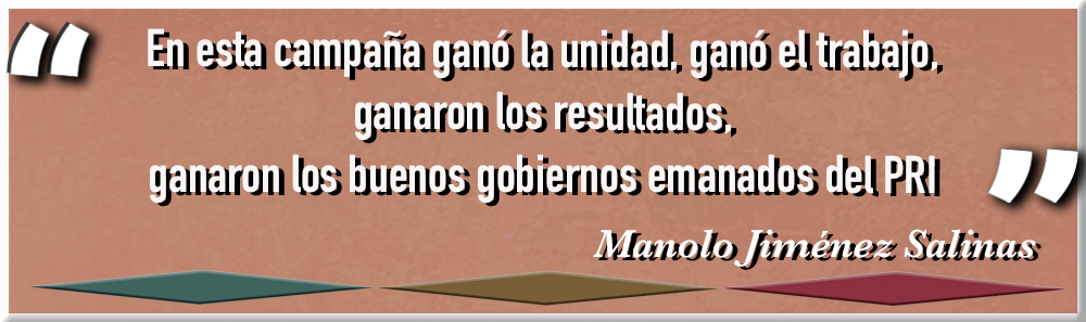 Manolo  convocó a darle vuelta a la página y en equipo, continuar haciendo de Coahuila el mejor lugar para vivir.