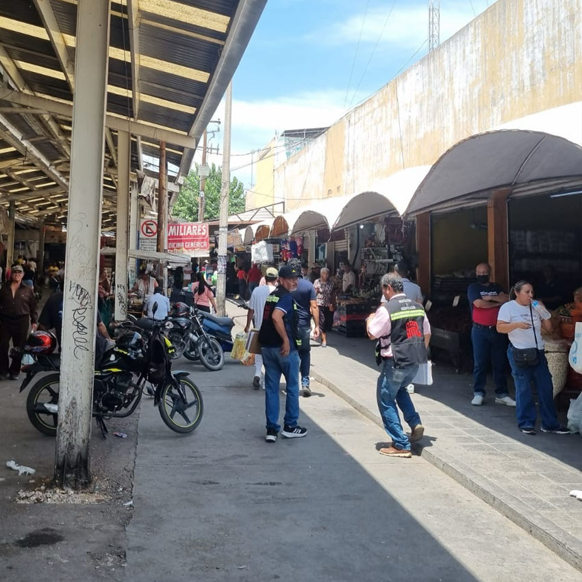 Realizan acciones de ordenamiento en el Mercado Alianza de Torreón