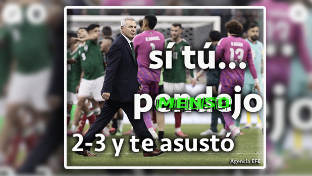 Volvieron a hacer lo mismo, con el mismo, y obtuvieron lo mismo. Nuestros jugadores no tuvieron la dirección que merecían.