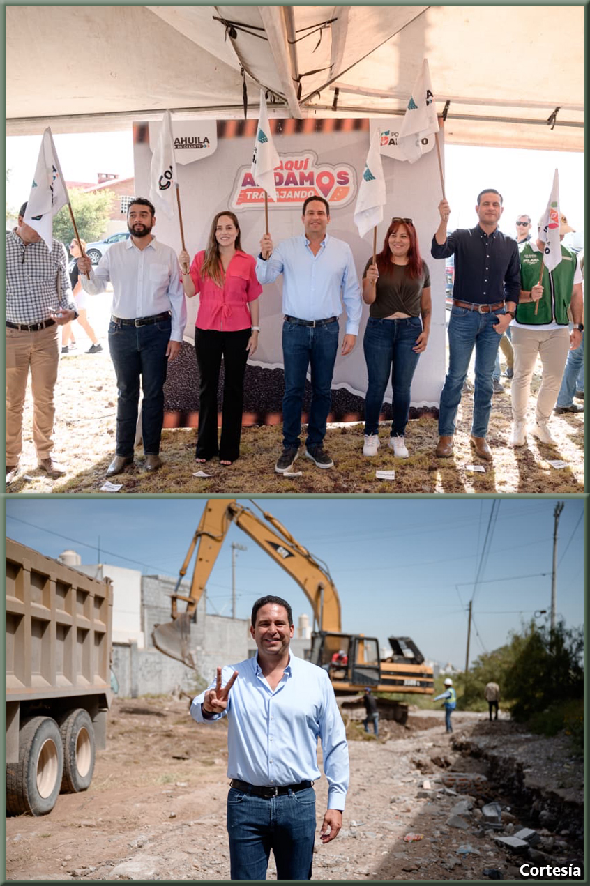 Arranca Javier Díaz obras pluviales por 33.2 MDP