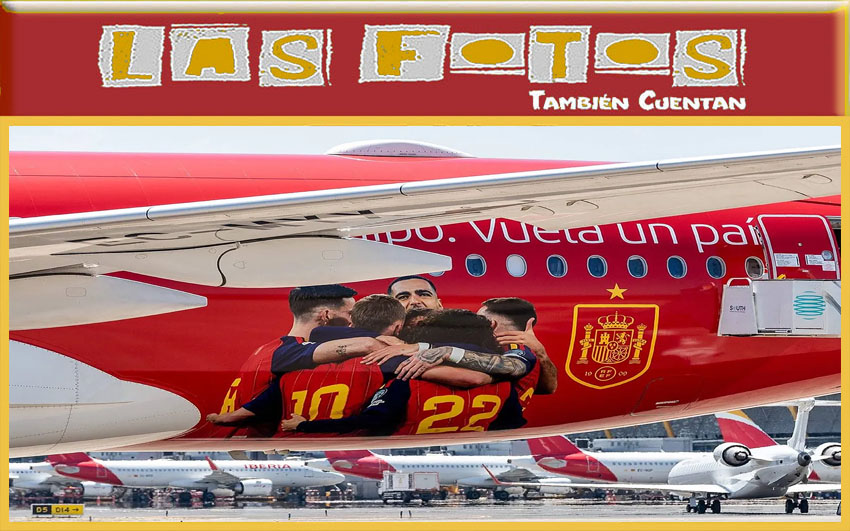 Iberia, con la gloria de la Roja, aterriza en Buenos Aires  para tocar el orgullo argentino