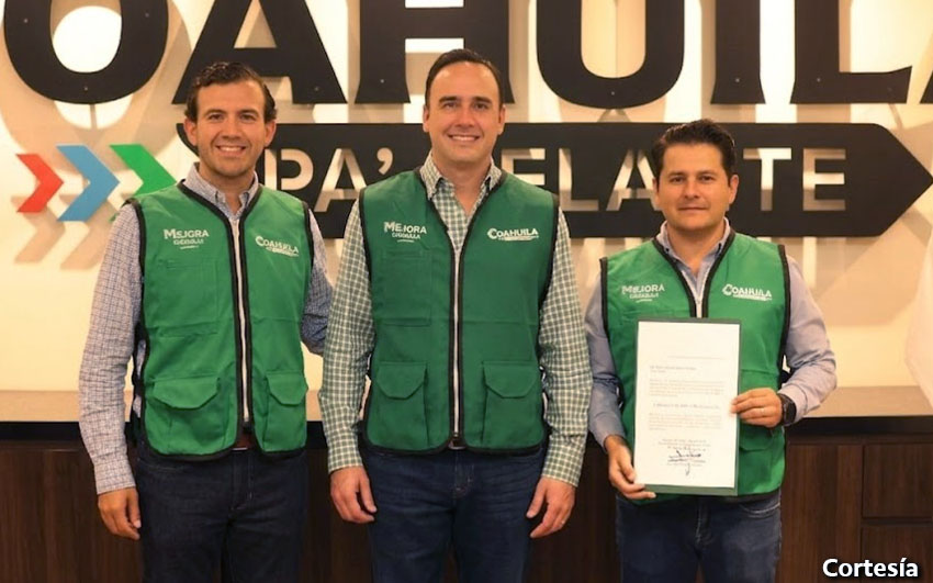 Manolo Jiménez nombra a Jorge Alberto Piñones como nuevo Coordinador General de Mejora Coahuila