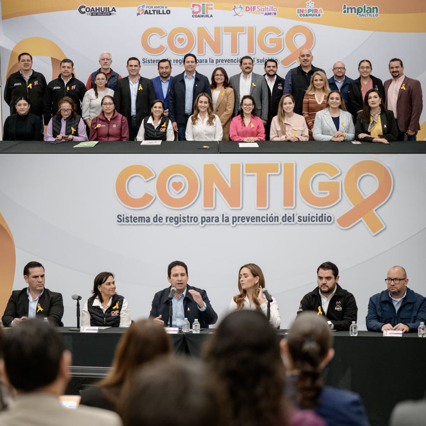Presentan Javier y Luly plataforma de salud mental