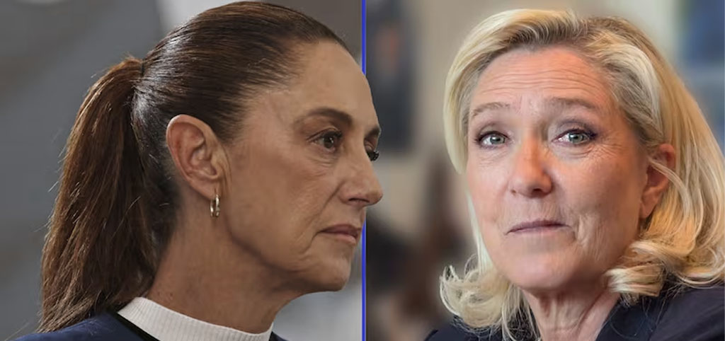 Sheinbaum critica dichos de Marine Le Pen