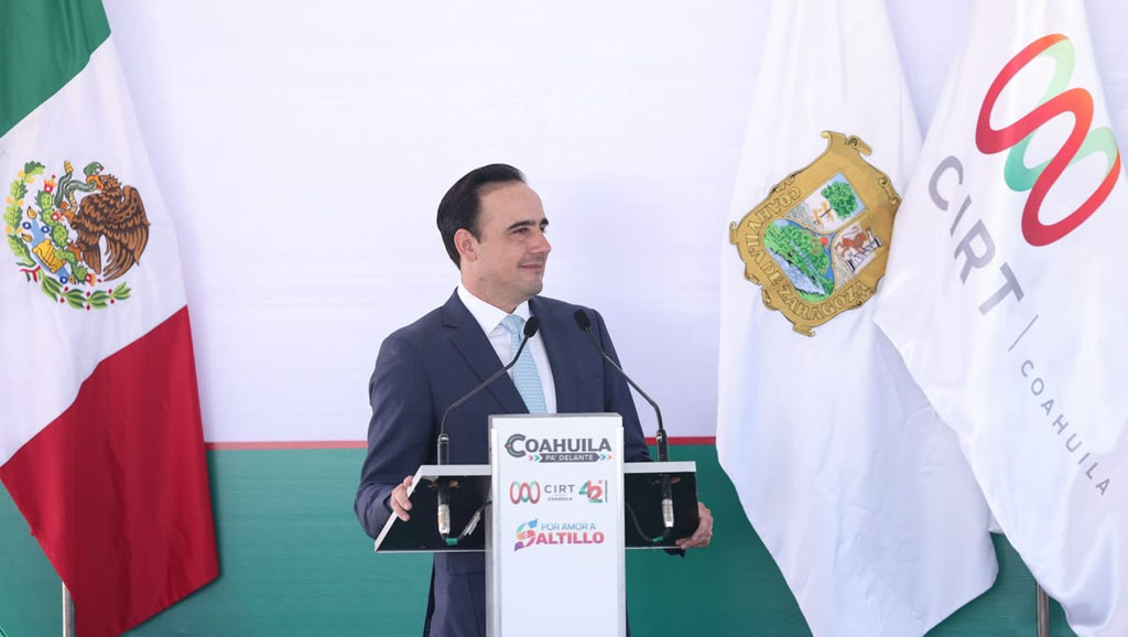 Manolo reconoce trayectoria de la CIRT Coahuila